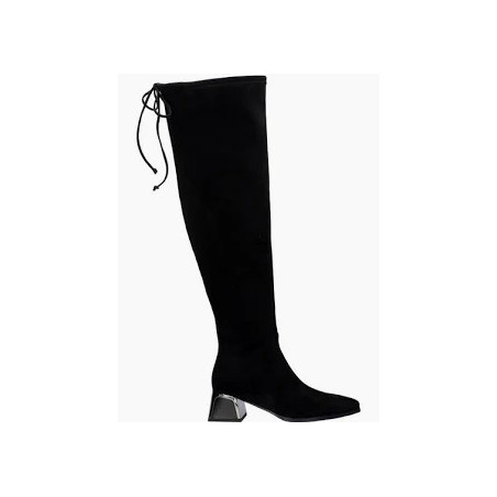 Bota Caña Alta Black Exe